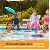 SwimWays Hydro Bottle Splash, Pool Toys for Kids and Adults, Throwing Disc Swimming Pool Game, Outdoor Toys for Kids Aged 5 & Up