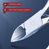 Podiatrist Nail Clippers, Professional Thick & Ingrown Toenail Clippers for Men & Seniors,Pedicure Clippers Toenail Cutters, Super Sharp Curved Blade Grooming Tool