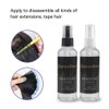 GlamorDove Adhesive Remover Hair Extension Tape Remover Tape in Extension Remover Keratin Hot Melt Glue Remover Precision Bottle Wig Glue Bonding Tape Extensions Remover
