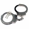 Ace Martial Arts Supply Double Locking Steel Police Handcuffs, Silver