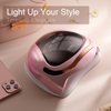 AJELU 248W UV LED Nail Lamp, Nails Dryer for Gel Nail Polish, Fast Curing with Automatic Sensor 4 Timers and LCD Display Gift for Women and Girls