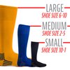 Franklin Sports Youth-Baseball + Softball Socks - Yellow-Baseball + Softball Knee Socks for Kids - Boys + Girls Tall Sports Socks - Youth Medium, Gold