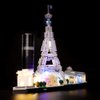 BRIKSMAX Led Lighting Kit for Architecture Paris Skyline Collection - Compatible with Lego 21044 Building Blocks Model- Not Include The Lego Set