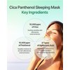 [K Beauty Snp] CICA Panthenol Moisturizing Cream | Overnight Face Cream | Soothing, Moisturizing, and Hydrating Facial Mask with Hyaluronic Acid | Korean Skin Care Overnight Moisturizer | 2.70 Fl Oz
