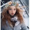 Vivivalue Fairy Flower Crown woodland floral headband Forest Elf Headpiece Elven Circlet Accessory for Women Girls Halloween Cosplay Renaissance Party