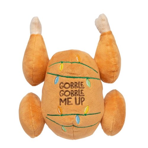 Fuzzyard Gobble Gobble Me Up Turkey Festive Holiday Plush Dog Toy