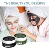 jeosisy Face Clay Mask-Facial Dead Sea Mud Mask,Green Tea Mud Mask,Purifying Pore,Remove Blackheads,Control Oil,Anti Aging,Travel Size Mother's Day Gift Sets for Women and Men-2.8Oz*2
