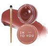 INTO YOU Matte Liquid Lipstick for Women, Canned Long Lasting Nude Lipstick Waterproof with Lip Brush, No Transfer, High Pigmented with Lightweight Lip Mud Texture(C-EM08)