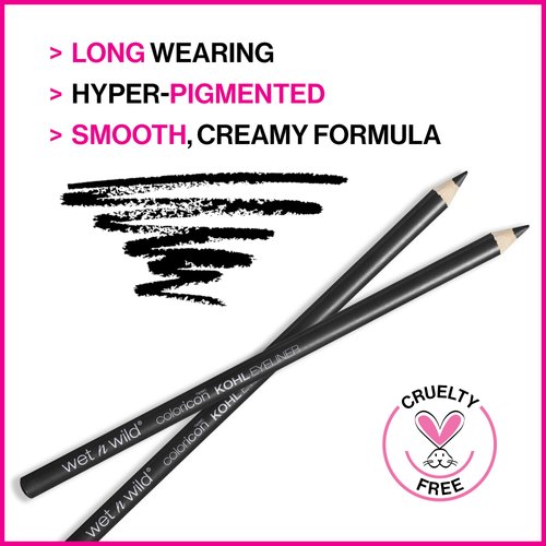 wet n wild Color Icon Kohl Eyeliner Pencil Baby's Got Black