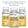 Solaray Calcium & Magnesium Citrate 2:1 Ratio w/Vitamin D-3, Healthy Bones, Muscle & Nervous System Support, High Absorption 180 Capsules