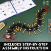 KAZI Centipede Toy Building Set for Kids,Forest Bugs Building Kit,STEM Insect Toys for Girls Boys Age 8-14,Play and Display Animal Model,Gift Idea