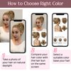 HOOJIH Messy Bun Hair Piece, Claw Clip in Straight Hair Bun 9 Inch Short Ponytail Extension with Bendable Metal Wire Hair Pieces for Women Fake Pony DIY Styles - Medium Brown with Blonde Highlights