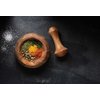 Ironwood Gourmet Olmec Acacia Wood Mortar and Pestle