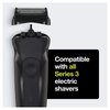 Braun 21B Series 2 Electric Shaver Replacement Foil and Cassette Cartridge - Black