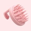 GASHINA STORY Hair Brush, My Melody and Kuromi Soft Silicone Scalp Massager for Hair Growth, Head Massager, Hair Care and Styling Tool for Men, Women, and Kids, Pink