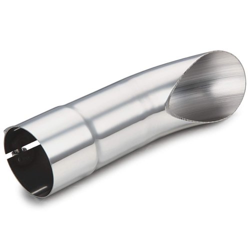 LCGP 2.5 Inch Inlet Turn Down Exhaust Tip, 2 1/2 Inch Inside Diameter Inlet, 9’’ Length Stainless Steel Turndown Exhaust Pipe