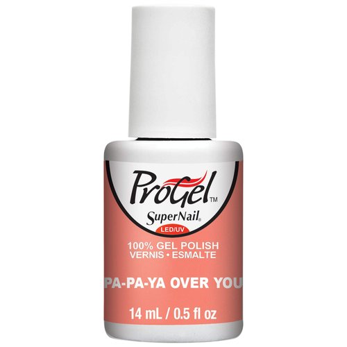 Supernail Progel Gel Polish, Pa-Pa-Ya Over You, 0.5 Fluid Ounce