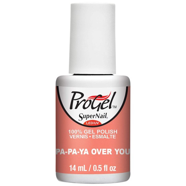 Supernail Progel Gel Polish, Pa-Pa-Ya Over You, 0.5 Fluid Ounce