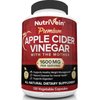 Nutrivein Apple Cider Vinegar Capsules with Mother - 1600mg - 120 Vegan Pills - Supports Healthy Diet, Digestion, Keto, Cleanser - Best Supplement for Immune System - ACV Raw