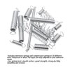 Dianrui 200PCS Spring Assortment Kit 20 Different Sizes Mini Zinc Plated Steel Compression and Extension Springs for DIY Repair Project K-P-038