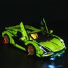 BRIKSMAX Led Lighting Kit for Technic Lamborghini Sián FKP 37 - Compatible with Lego 42115 Building Blocks Model- Not Include The Lego Set(Remote-Control Version)