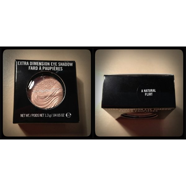 MAC Extra Dimension Eye Shadow A NATURAL FLIRT -Magnetic Nude collection 2013