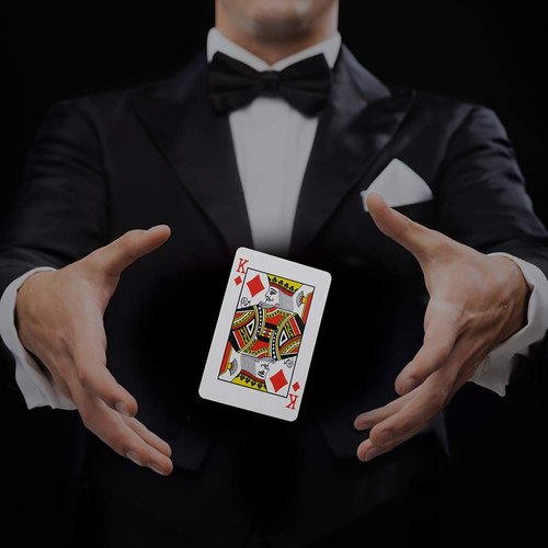 SUMAG Invisible Thread Retractor - Mini/Small ITR Reel Magic Tricks Accessories Stage Street Floating Prop for Magician