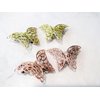Generic Antique style gold or rose gold butterfly hair clip clamp barrettes (set of two) (Primary color: Gold)