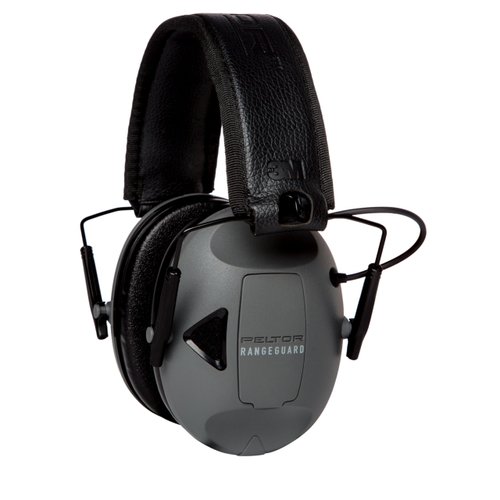 Peltor Sport RangeGuard Electronic Hearing Protector, NRR 21 dB, Ear Protection for the Range, Shooting and Hunting