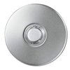 Broan-NuTone PB41LSN Doorbell Kit, Lighted Round Stucco Pushbutton for Home, 2.5" Diameter, Satin Nickel