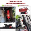KANGIKX Car Fire Extinguisher Mount Bracket, UTV Aluminum Quick Release Fire Extinguisher Mount Holder Compatible with Jeep Truck Polaris Ranger Cam-Am X3