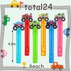 24Pcs Monster Truck Mini Bubble Wands for Kids Cars Party Favors 6 Cute Designs Cartoon Birthday Party Supplies Christmas Party Favors Toys Goodie Bag Stuffers.