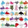 30 Pack Mini Ocean Animal Plush Toys Bulk,Cute Sea Creatures Stuffed Animals,Small Keychain Decoration for Claw Machine,Carnival Prize,Goody Bags Fillers,Christmas Party Favors for Kids Boy Girl
