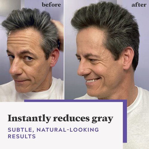 Touch of Gray Men's Hair Color, Light Brown (Pack of 4)