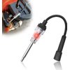 1Pcs Inline Spark Plug Tester, Small Motor Vehicle Engine Ignition, Armature Diagnostic Detector, Suitable for Automobile, Motorcycle, Lawn Mower Internal and External Engines
