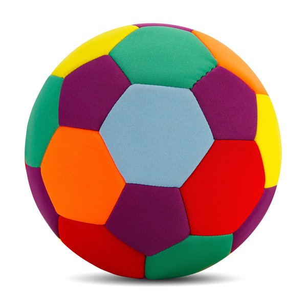LINKBOY Soft Indoor Soccer Balls for Juggling, Kids Soccer Ball for Inside House and Yard, Size 4