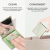 KYDA 200 Sheets Oil Blotting Paper with Mirror and Puff, Refills Included, Face Oil Absorbing Sheets, Oil Control Paper, Absorb Excess Oil, Makeup Friendly
