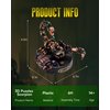 RoWood 3D Metal Puzzles for Adults,Mechanical Puzzle for Adults,Scorpion Model Kit, Model Building Kits,Electric Building Toy,DIY Creative Craft Gifts for Adults&Teens