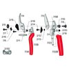 Felco Pruning Shears (F 7) - High Performance Swiss Made One-Hand Garden Pruners
