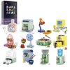 JMBricklayer Girls Building Set, 12PCS Mini Upgraded Home Appliances Friends Toy Sets for Kids, Party Favors STEM Puzzle Educational Building Blocks Toys, Gifts for Girls Boys