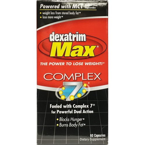 EH95 LLC Stacker Dexatrim Max Complex-7 Capsules 60 Count - Jump Rope Included
