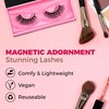 Premium Magnetic Eyelashes - Natural Looking, Reusable Magnetic Lashes Wispy from FancyFace Beauty