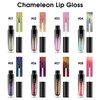 oygcee Chameleon Liquid Lipstick Blue Green Purple Color,Shimmer Metallic Colourful Lip Gloss for Women Girls Lips Makeup Gift,Hydrating Waterproof and Long Lasting Lip Stick Shiny,Talc-Free, #5