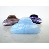 Generic Blue, purple or brown sparkle glitter hair claw clip (Primary color: Blue), 1 Count (Pack of 1)