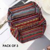 GORTIN Extra Wide Headbands Stretch Boho Head Wrap Turban Hair Bands Elastic Head Bands Cloth Hair Accessories for Women and Girls Pack of 3
