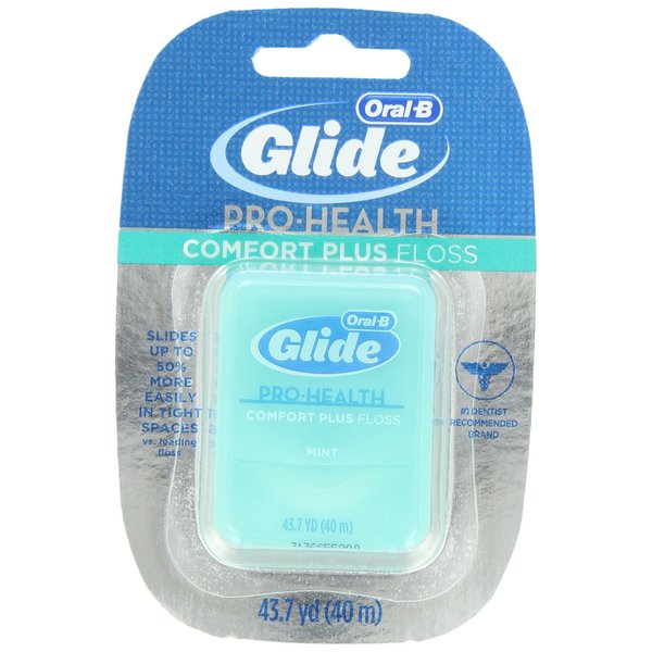 Oral-B Glide PRO-HEALTH Comfort Plus Dental Floss, Mint, 1 Count