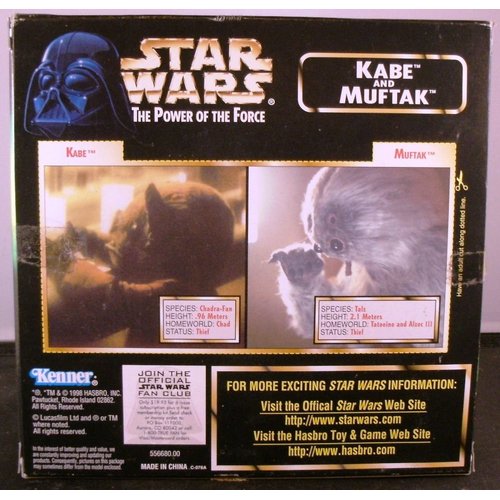 Star Wars Power of the Force - Mail In Kabe & Muftak Action Figures