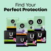 U by Kotex Clean & Secure Panty Liners, Light Absorbency, Long Length, 96 Count (Packaging May Vary)