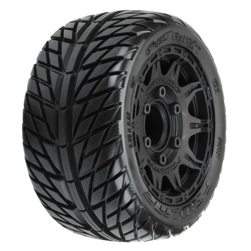 Pro-line Racing Street Fighter LP 2.8 MTD Raid Black 6x30 F/R PRO1016110 RC Tire