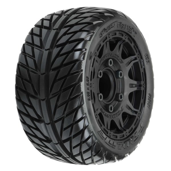 Pro-line Racing Street Fighter LP 2.8 MTD Raid Black 6x30 F/R PRO1016110 RC Tire